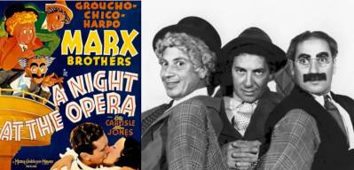 'Una Noche en la Ópera' y la historia de los Hermanos Marx