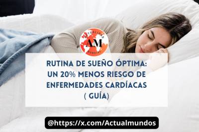 Rutina de Sueño Óptima: Un 20% Menos Riesgo de Enfermedades Cardíacas
