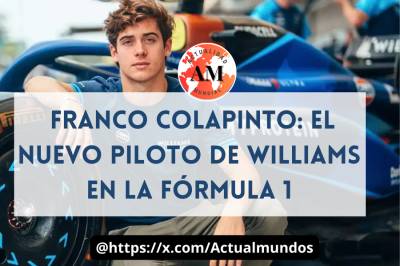Franco Colapinto: el nuevo piloto de Williams en la Fórmula 1