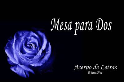 Mesa Para Dos (Tintero De Oro)