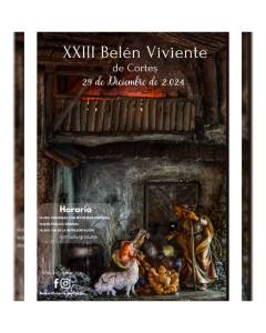 Belén viviente de cortes (navarra) y agenda cultural