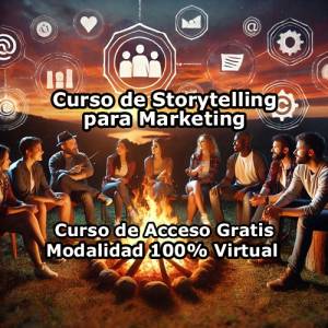 Curso de Storytelling para Marketing Modalidad 100% Virtual de Acceso Gratis