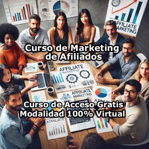 Curso de Marketing de Afiliados Modalidad 100% Virtual de Acceso Gratis