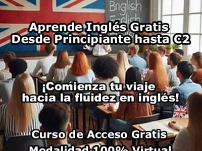 Aprende Inglés: Gratis Desde Principiante hasta C2