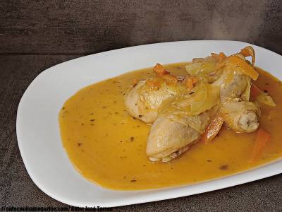 Estofado de pollo a la cerveza - oido cocina!!