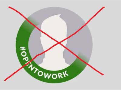 Por qué NO usar el círculo verde #OpenToWork en LinkedIn y qué hacer en su lugar
