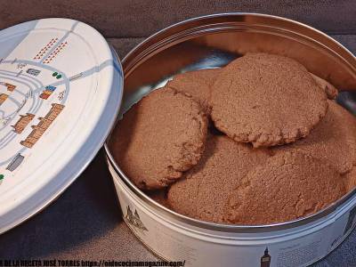 Video receta galletas de chocolate y jengibre - oido cocina!!