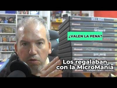 Probando juegos de la Micromania