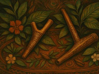 Kuripe vs Tepi: ¿Qué aplicador necesitas para tu ritual con rapé?