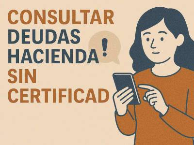 Consultar deudas de Hacienda sin certificado | Lí­nea Legal