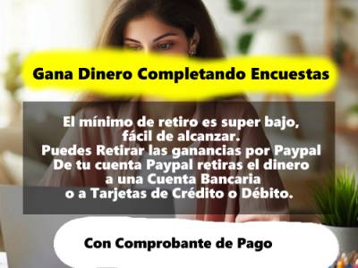 Gana Dinero Completando Encuestas