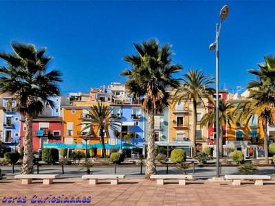 VILLAJOYOSA el pueblo de las casas de colores de Alicante - Lugares y otras Curiosidades