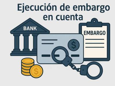 Cómo evitar la ejecución de embargo en cuenta | Linea Legal