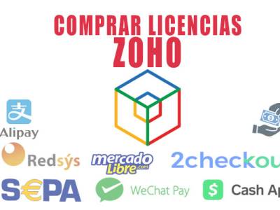 Licencias Zoho y métodos de pago