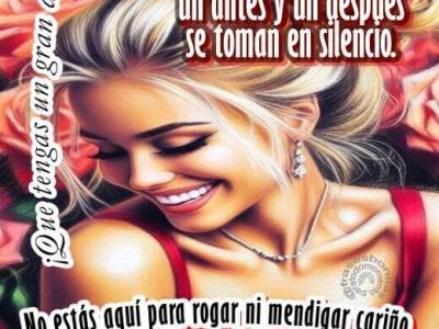 ¡Que tengas un gran día!