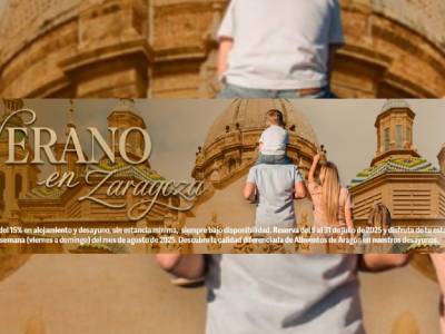 Zaragoza, la escapada estival perfecta: oasis naturales, cultura, ocio y un 15% de descuento en 22 hoteles.…
