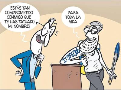 Clavijo: hipocresía por sistema…