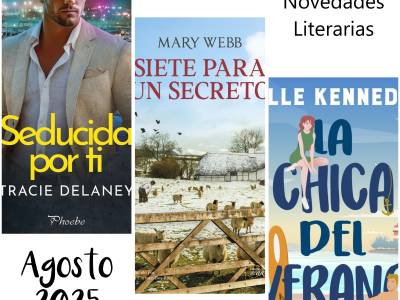 Novedades literarias agosto 2025