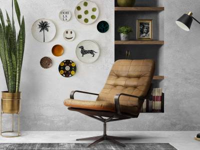 Platos decorativos para colgar en la pared, lo último en interiorismo