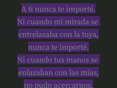 Indiferencia en la conexión