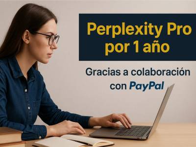 Perplexity Pro por un año con PayPal - Innovación con Hilmer