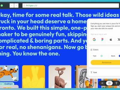 Ordinary: sencillo creador de sitios web gratuito