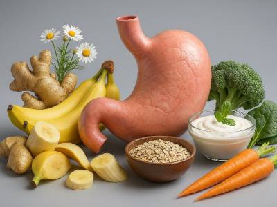 10 Alimentos que Disminuyen el Dolor de Estómago por Estrés