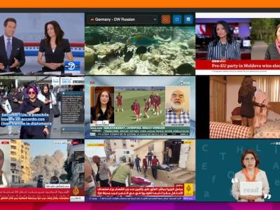 Live TV Wall: un muro de televisiones online de todo el mundo