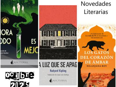 Novedades literarias octubre 2025