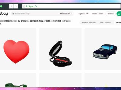 Descargar modelos 3D gratuitos para tus proyectos