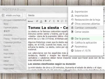 Organiza tus ideas con este Bloc de notas para Chrome
