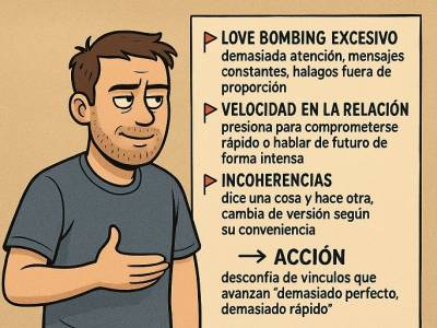 Manual de supervivencia al amor narcisista, Monólogo e infografía