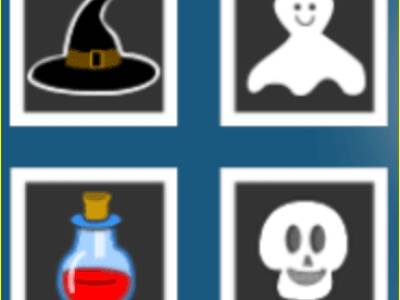 3 Juegos de Halloween, mandalas y guirnaldas