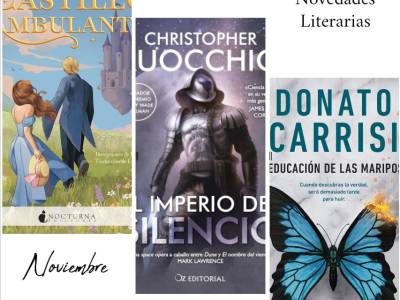 Novedades literarias noviembre 2025