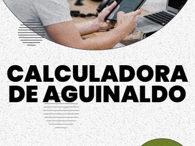 Calculadora de Aguinaldo 2025