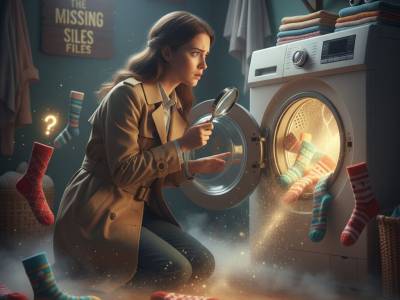 El Expediente X de la colada ¿Dónde van los calcetines que desaparecen?