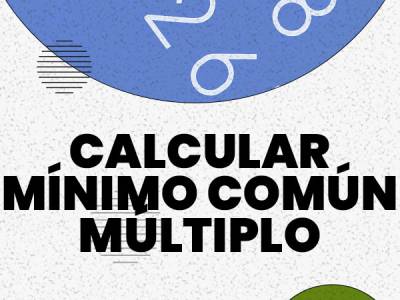 Mínimo común múltiplo - Calculadora Gratis