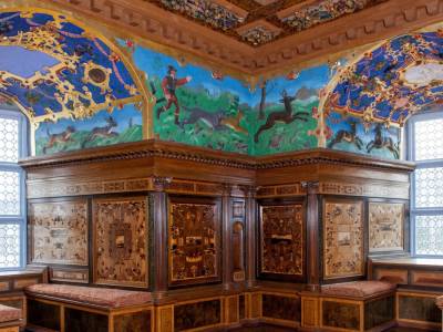 La cámara real en Kalmar slott - Svea y Pablo - Descubriendo los secretos de Suecia -
