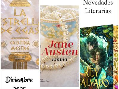 Novedades literarias diciembre 2025