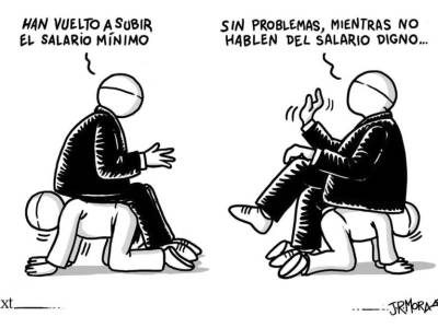 Salario mínimo, esfuerzo mínimo