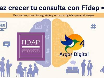 Diseño web para psicólogos: así te ayuda el convenio FIDAP + Argos Digital a atraer más pacientes