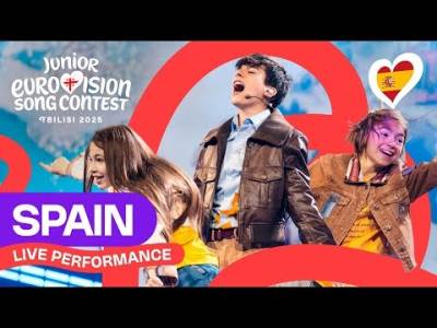 Eurovisión junior 2025: España queda en quinta posición con 'Érase una vez(Once upon a time)' , de Gonzalo…