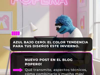Azul bajo cero: el color tendencia para tus diseños este invierno - Gema Popera