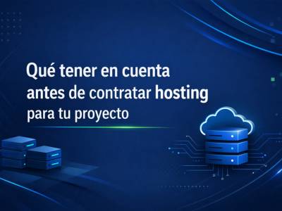 Qué tener en cuenta antes de contratar hosting web | EsquinaDev