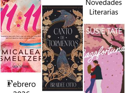 Novedades literarias febrero 2026