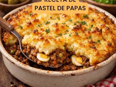 Pastel de papas: receta fácil, cremosa y llena de sabor paso a paso