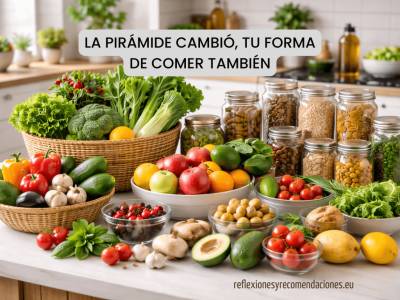 Nueva pirámide nutricional 2026: cómo comer bien sin dietas