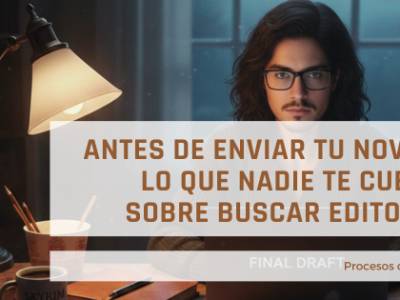 Antes de enviar tu novela: lo que nadie te cuenta sobre buscar editorial