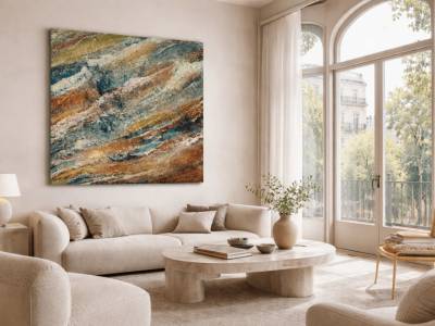 Arte contemporáneo exclusivo para interiorismo en Terrassa