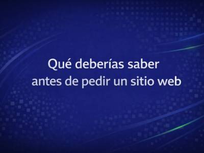 Qué deberías saber antes de pedir un sitio web | EsquinaDev